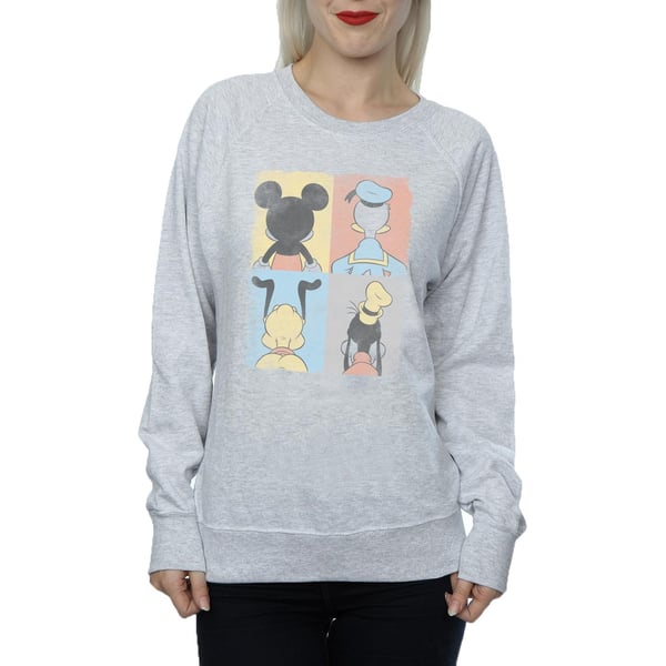Disney Womens/Ladies Mickey Mouse Backs Sweatshirt