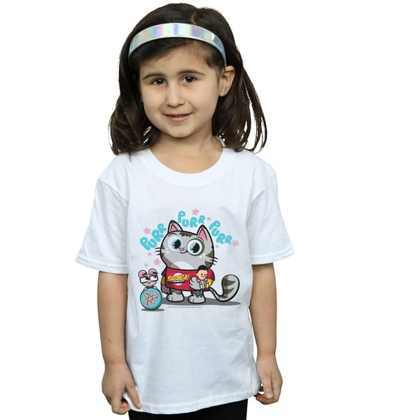 The Big Bang Theory Girls Bazinga Kitty Cotton T-Shirt