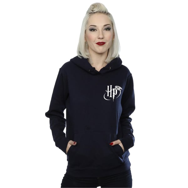 Harry Potter Womens/Ladies Logo Pocket Hoodie