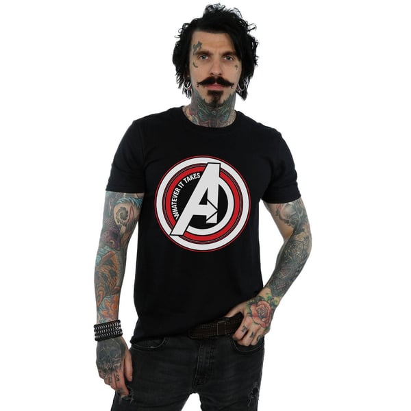 Marvel Mens Avengers Endgame Whatever It Takes -symboli T-paita
