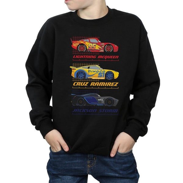 Cars Boys Racer Profile Cotton Sweatshirt