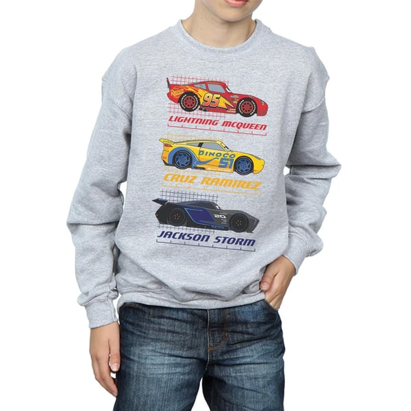 Cars Boys Racer Profile Cotton Sweatshirt