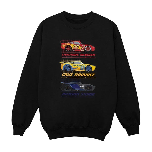Cars Boys Racer Profile Cotton Sweatshirt