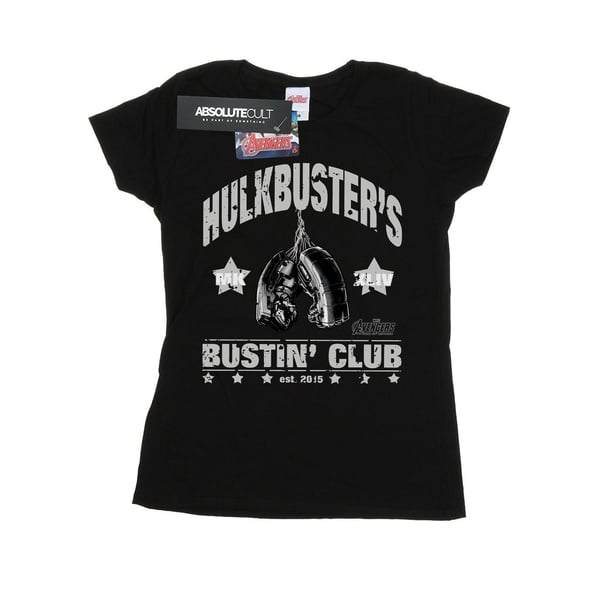 Marvel Womens/Ladies Iron Man Hulkbuster´s Bustin´ Club Cotton T-Shirt