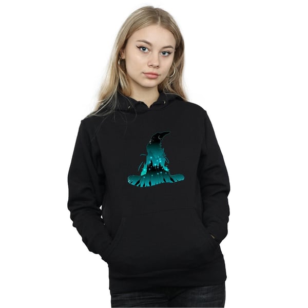 Harry Potter Womens/Ladies Hogwarts Silhouette Hoodie