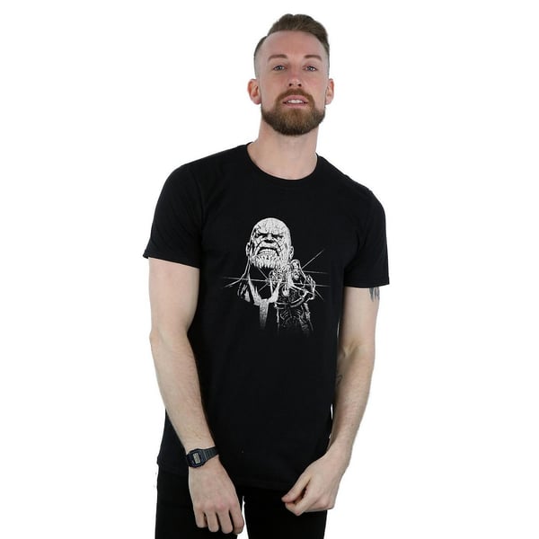 Avengers Infinity War Mens Thanos Fiercest Cotton T-Shirt