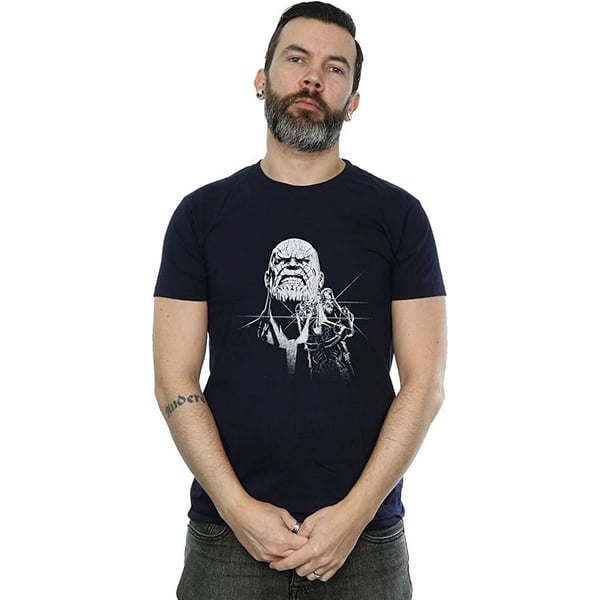 Avengers Infinity War Mens Thanos Fiercest Cotton T-Shirt