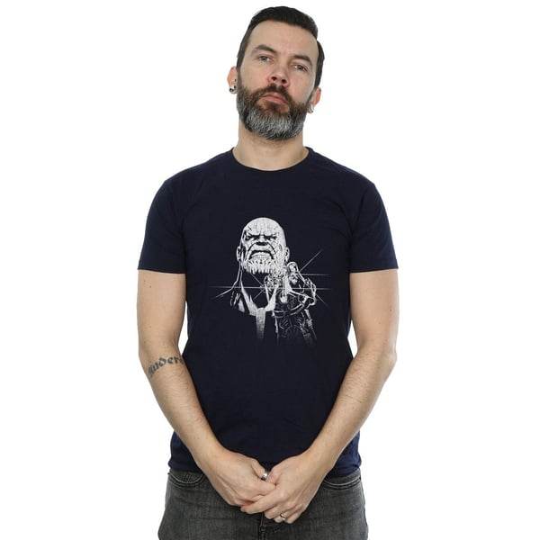 Avengers Infinity War Mens Thanos Fiercest Cotton T-Shirt