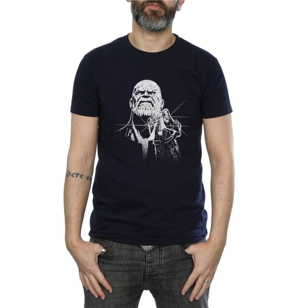 Avengers Infinity War Mens Thanos Fiercest Cotton T-Shirt