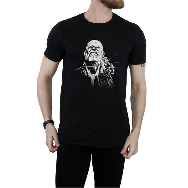 Avengers Infinity War Mens Thanos Fiercest Cotton T-Shirt