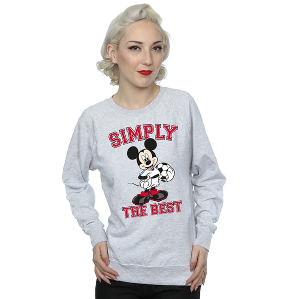 Disney Womens/Ladies Mickey Mouse Simply The Best Sweatshirt