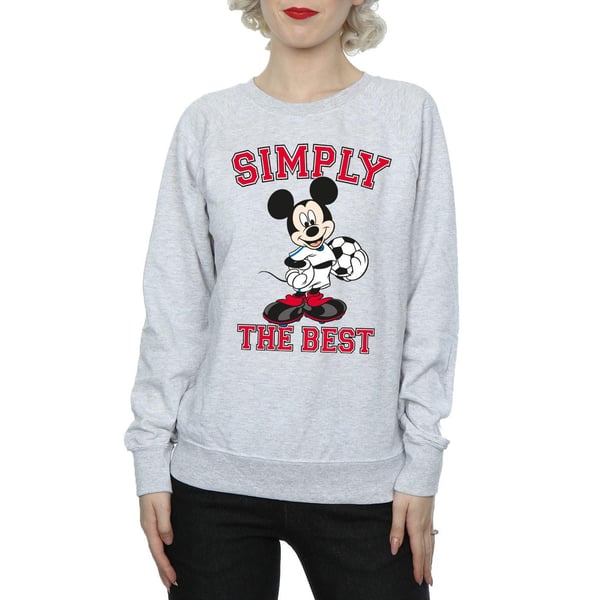 Disney Womens/Ladies Mickey Mouse Simply The Best Sweatshirt
