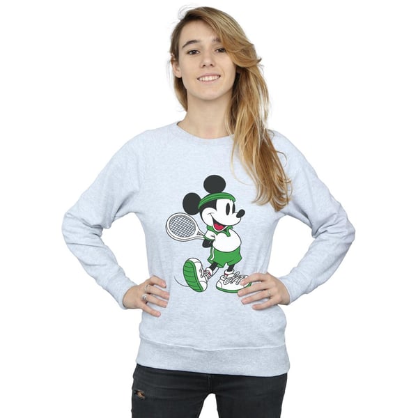 Disney Womens/Ladies Mickey Mouse Tennis Sweatshirt