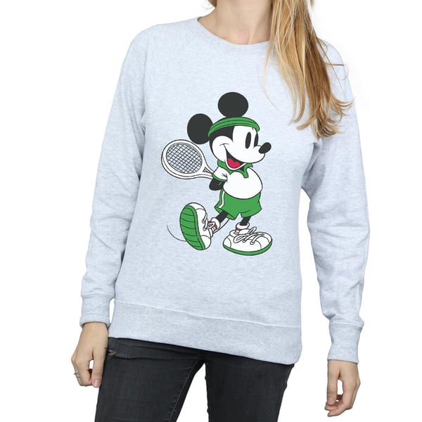 Disney Womens/Ladies Mickey Mouse Tennis Sweatshirt