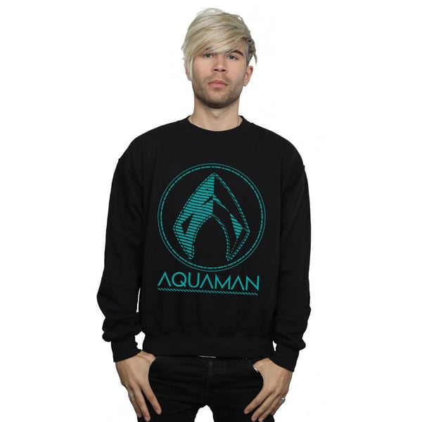 DC Comics miesten Aquaman Aqua -logopaita
