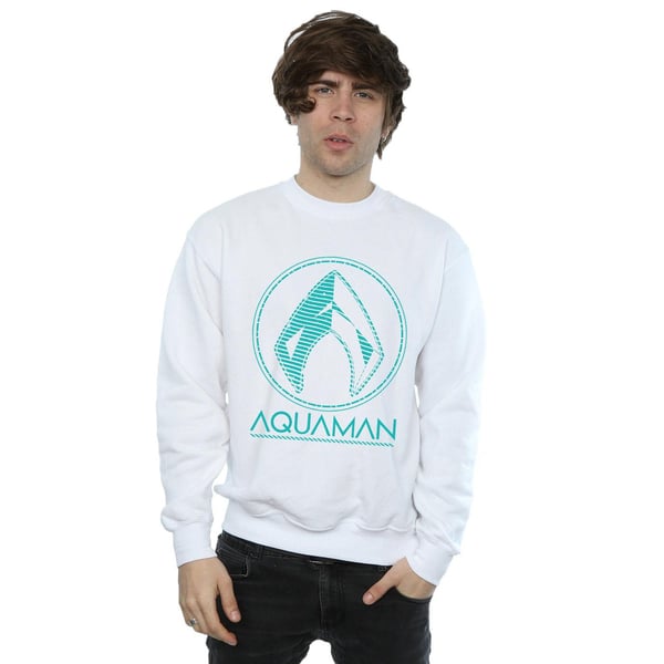 DC Comics miesten Aquaman Aqua -logopaita