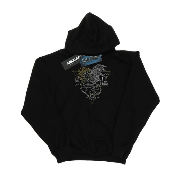 Harry Potter Womens/Ladies Thestral Line Art Hoodie