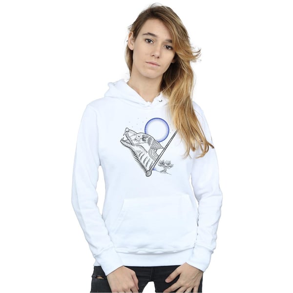 Harry Potter Womens/Ladies Werewolf Line Art Hoodie