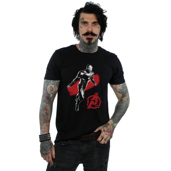 Marvel Mens Avengers Endgame Mono Iron Man T-Shirt
