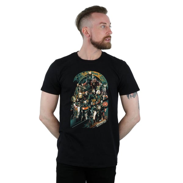 Avengers Infinity War Mens Characters Cotton T-Shirt