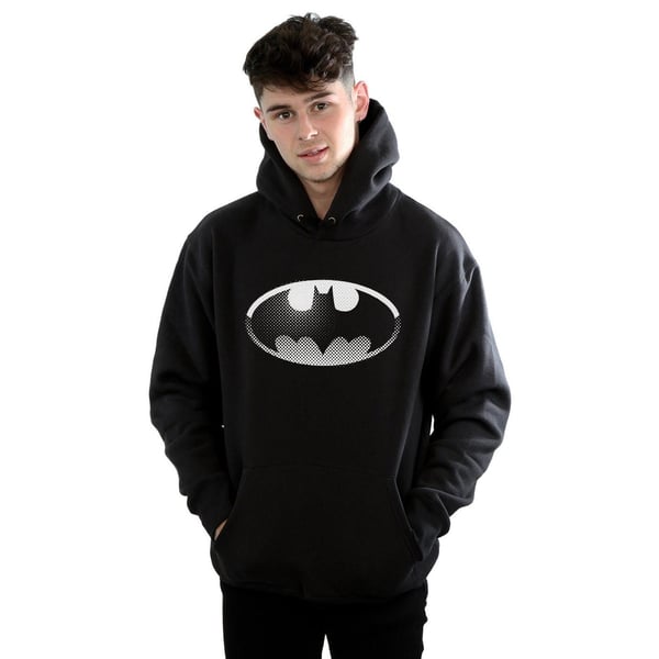 DC Comics Miesten Batman Spot Logo Huppari