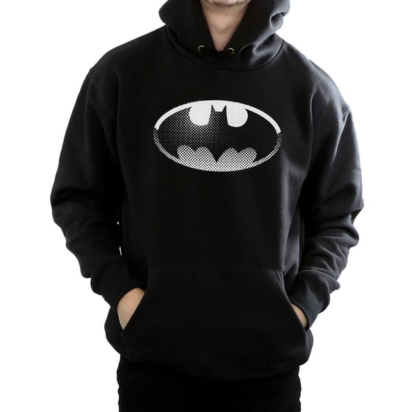 DC Comics Miesten Batman Spot Logo Huppari