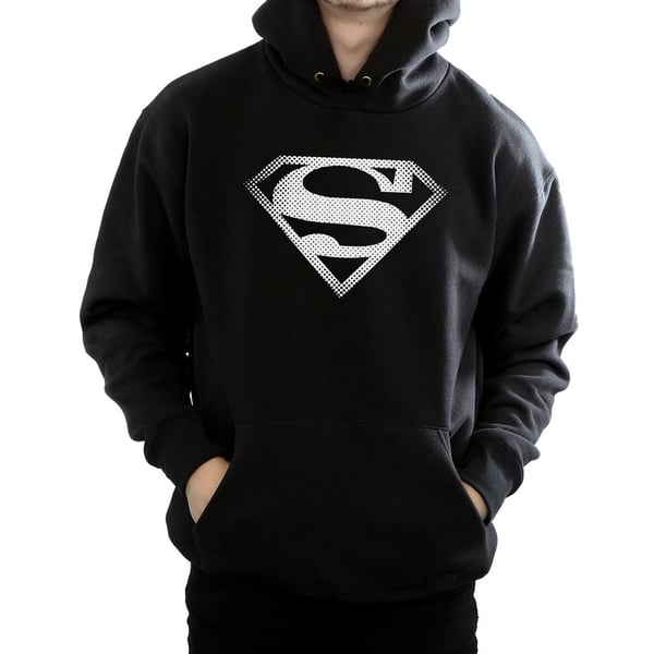DC Comics Miesten Superman Spot Logo Huppari