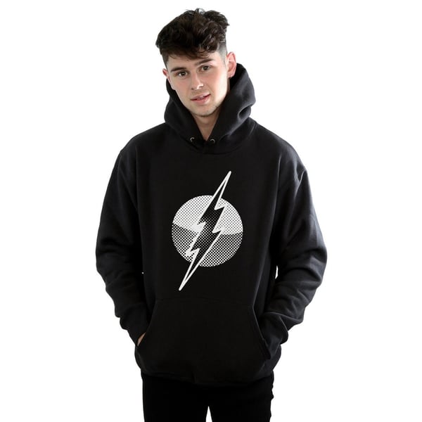 DC Comics Mens Flash Spot Logo Hoodie