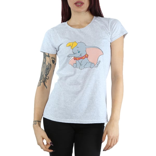 Dumbo Womens/Ladies Classic Heather T-Shirt