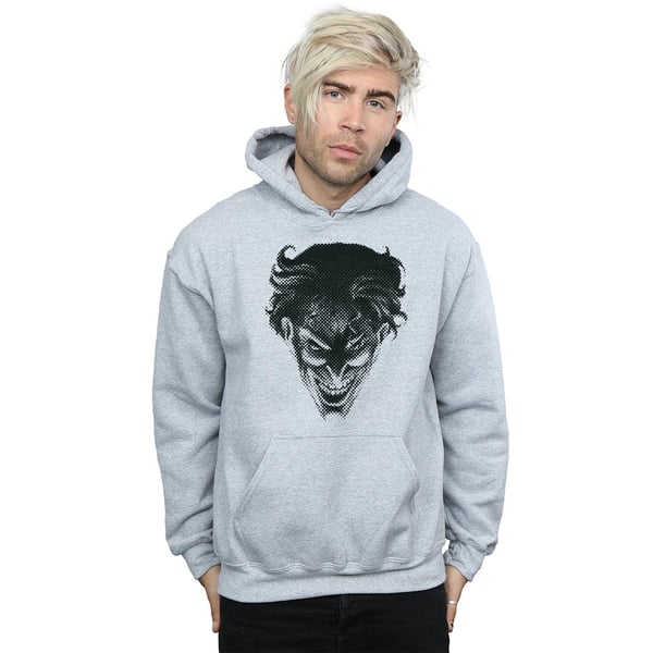 DC Comics Mens The Joker Spot Face Hoodie