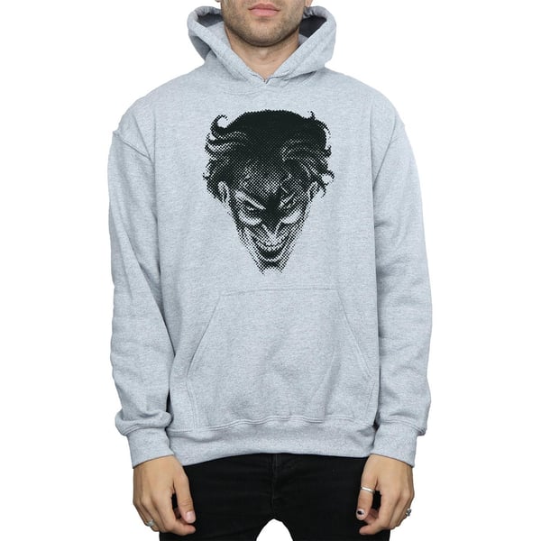 DC Comics Mens The Joker Spot Face Hoodie