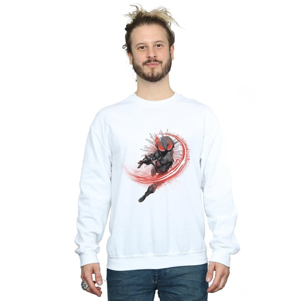 DC Comics Mens Aquaman Black Manta Flash Sweatshirt