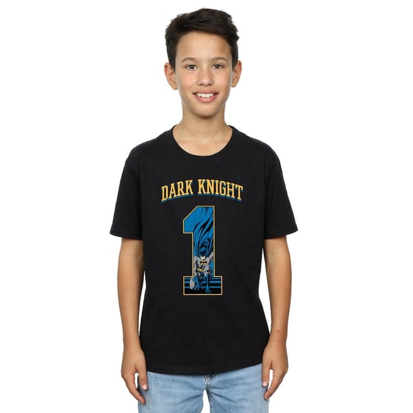 DC Comics Boys Batman Football Dark Knight T-Shirt