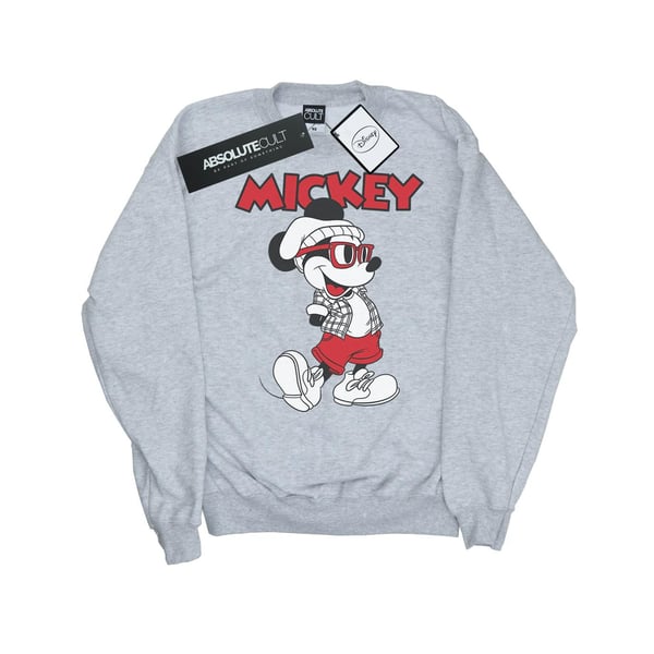 Disney Womens/Ladies Mickey Mouse Hipster Sweatshirt