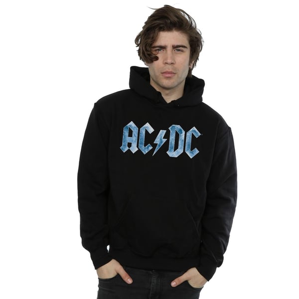 AC/DC Herr Ice Logo Bomullshuvtröja