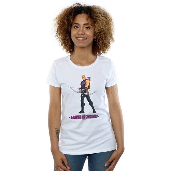 Hawkeyes Womens/Ladies Locked On Target Boyfriend T-Shirt
