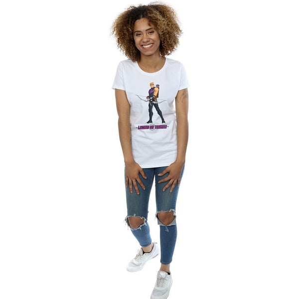 Hawkeyes Womens/Ladies Locked On Target Boyfriend T-Shirt