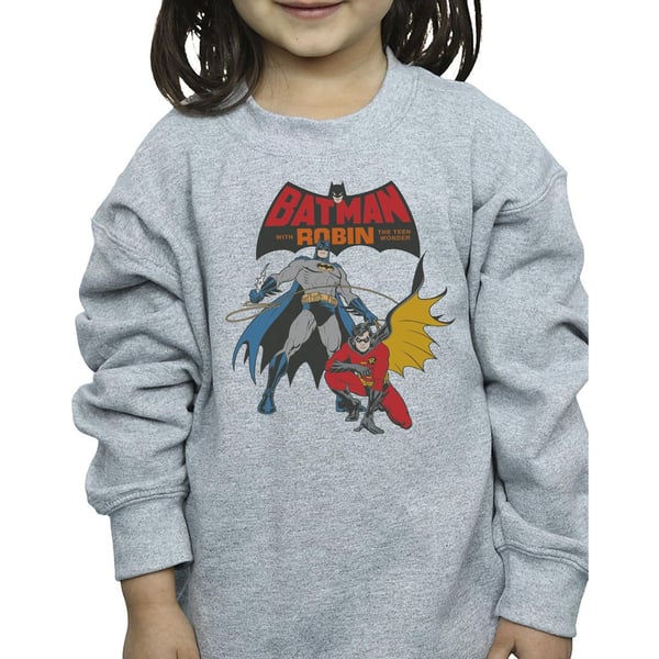 DC Comics Girls Batman And Robin Sweatshirt