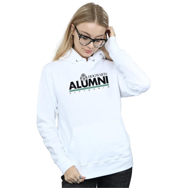 Harry Potter Womens/Ladies Hogwarts Alumni Slytherin Hoodie