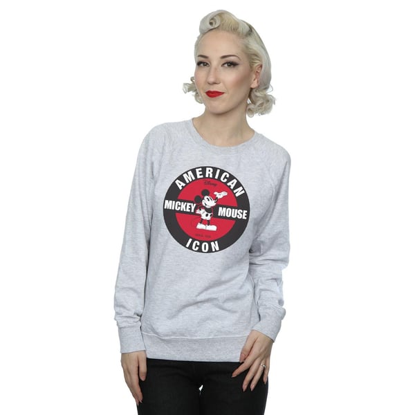Disney Womens/Ladies Mickey Mouse American Icon Sweatshirt