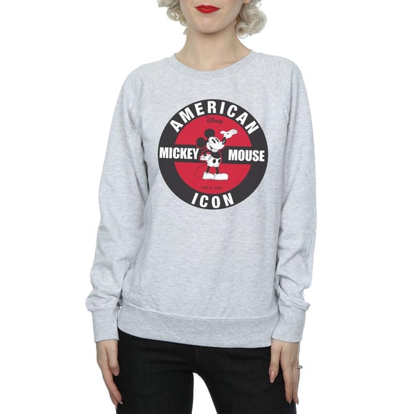 Disney Womens/Ladies Mickey Mouse American Icon Sweatshirt