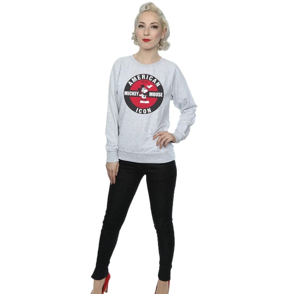 Disney Womens/Ladies Mickey Mouse American Icon Sweatshirt
