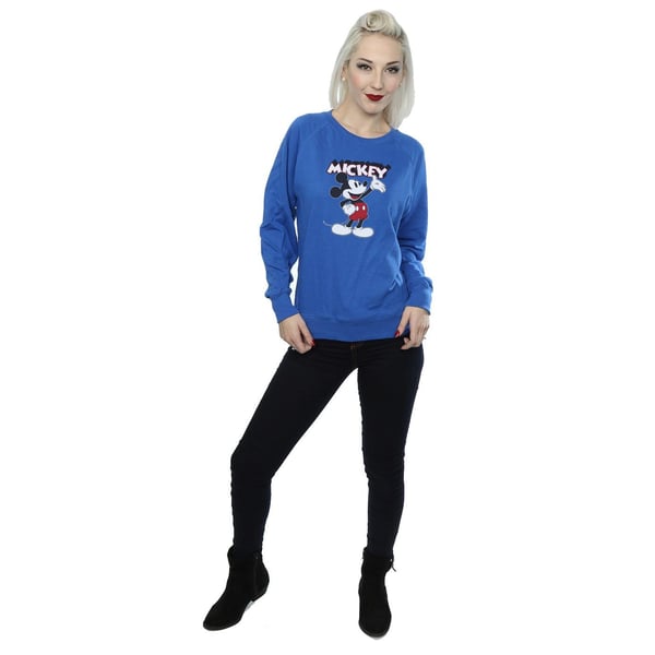 Disney Womens/Ladies Mickey Mouse Presents Sweatshirt