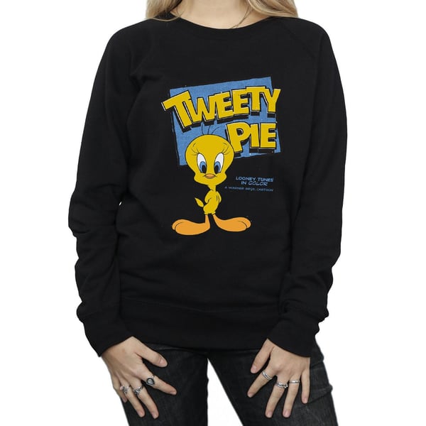 Looney Tunes Dam/Dam Klassisk Tweety Bomullströja