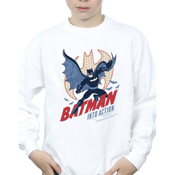DC Comics Boys Batman Into Action Sweatshirt