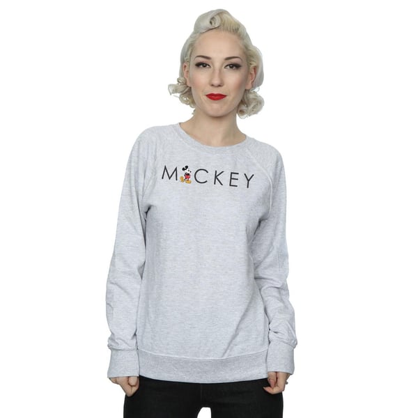 Disney Womens/Ladies Minnie Mouse Kick Letter Sweatshirt