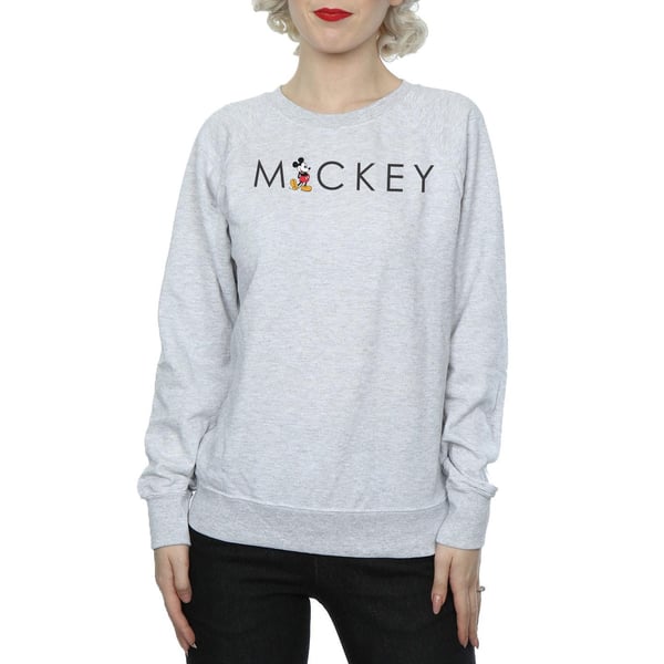 Disney Womens/Ladies Minnie Mouse Kick Letter Sweatshirt
