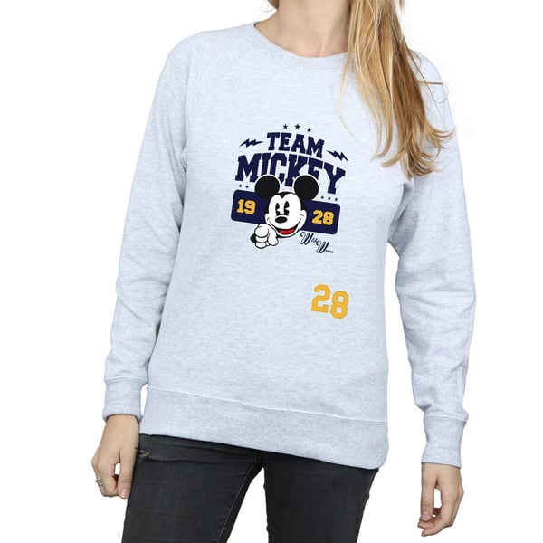 Disney Womens/Ladies Mickey Mouse Team Mickey Sweatshirt