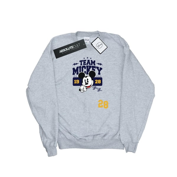 Disney Dam/Dam Mickey Mouse Team Mickey Sweatshirt