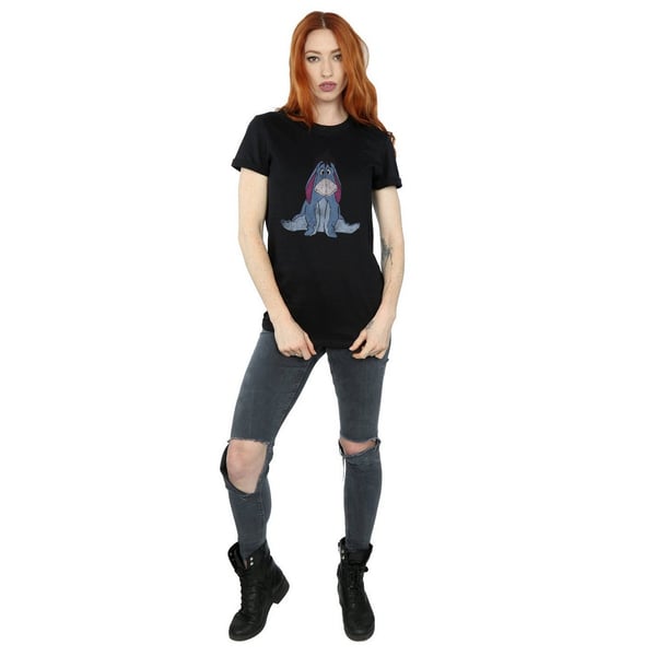 Winnie the Pooh Womens/Ladies Eeyore Cotton Boyfriend T-Shirt